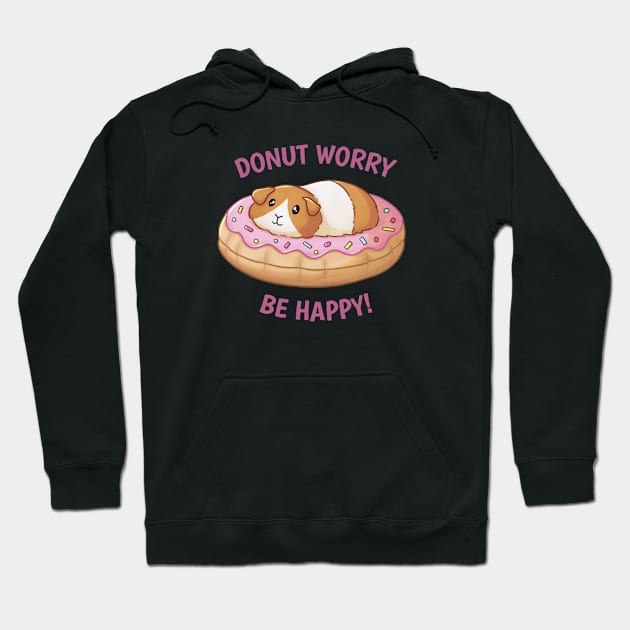 Guinea Pig In A Donut Plushie Hoodie by Meowrye